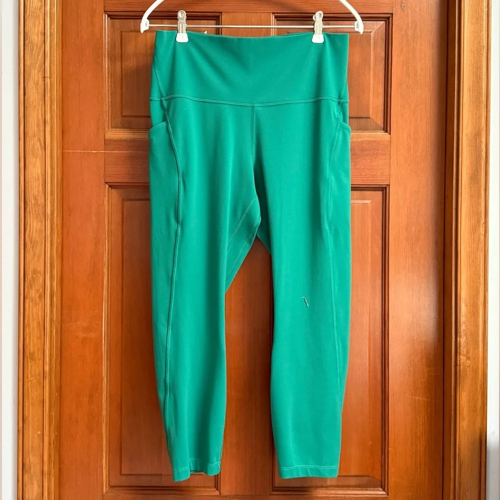 Lululemon Align HR Pant with Pockets 23" Cascade Green Size 12 💚 - Picture 2 of 8